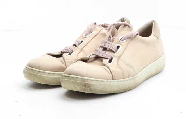 Mint Velvet Womens Beige Synthetic Trainer UK EU