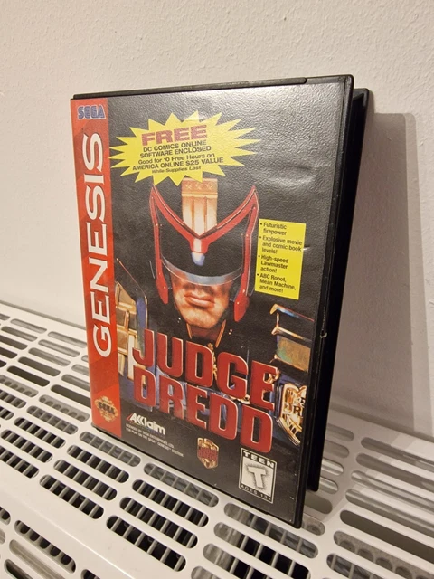 JEUX VIDEO 0349 méga drive sega JUDGE DREDD