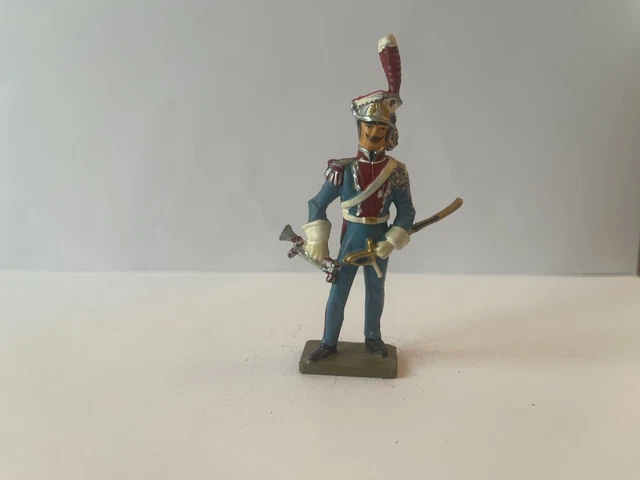 Figurine En Plomb Starlux - Tambour Du Régiment D'Artillerie Premier Empire