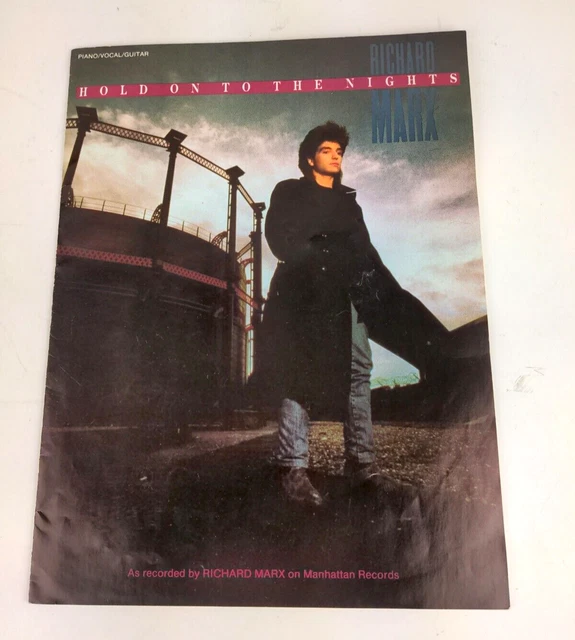 Richard Marx Hold On To The Nights Music Piano Vocal Guitar Sheet Music
