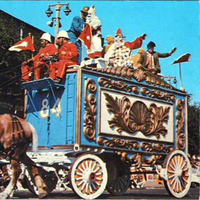 1960S RINGLING BROS Barnum Bailey Circus World Wagon Clowns Parade