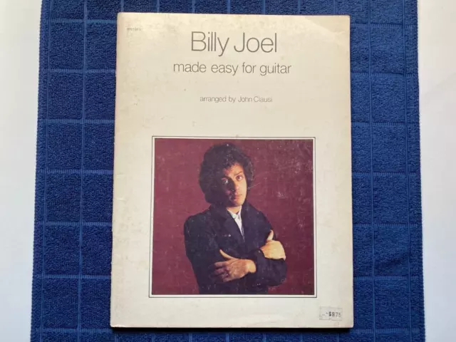 Billy Joel Made Easy For Guitar Songbook   12 songs/56 pages