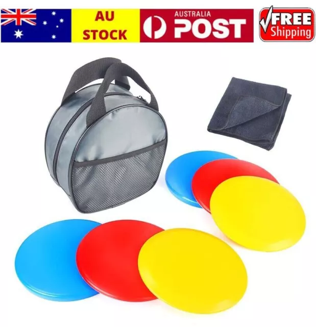 6PCS Disc Golf Set Sports Frisbee Disc Golf Starter Set with Storage Starter Bag