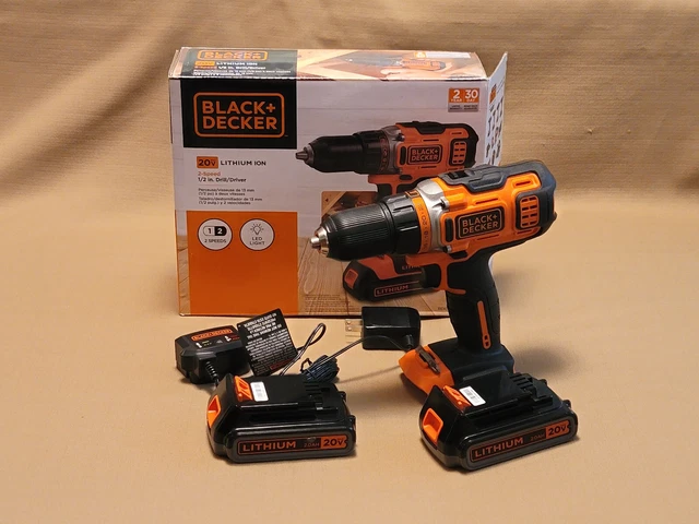 Image of Black & Decker BDCDHP220 at eBay