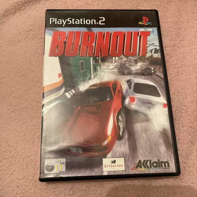 Burnout - Sony PS2 - PAL *Free UK Postage* Driving/Racing - Complete