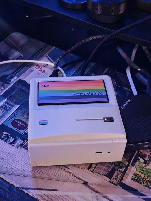 AYANEO AM01 AMD Ryzen 3200U Gaming Office Retro Clásico Mini PC