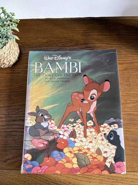 BAMBI THE STORY and The Film Walt Disney Hardback Book First Edition ...