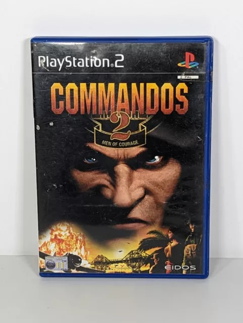 Commandos 2: Men of Courage - PS2 - Preowned - Complete - Free Shipping