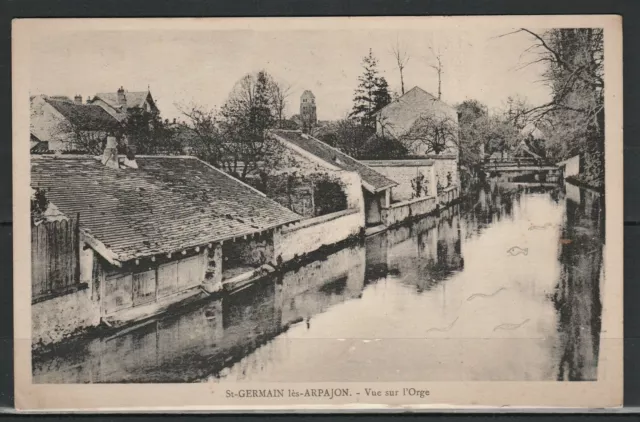 CPA 91 SAINT GERMAIN LES ARPAJON l'orge Etat superbe