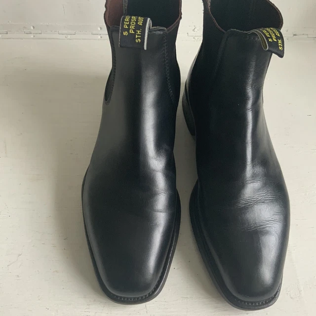 R M WILLIAMS Mens Boots Size 9 Black G Fitting £275.00 PicClick UK