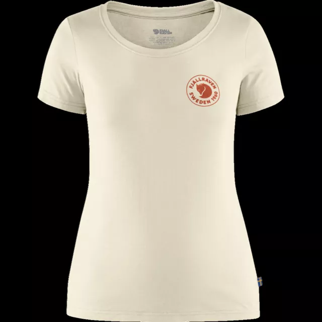 Fjällräven 1960 Logo T-shirt w chalk white