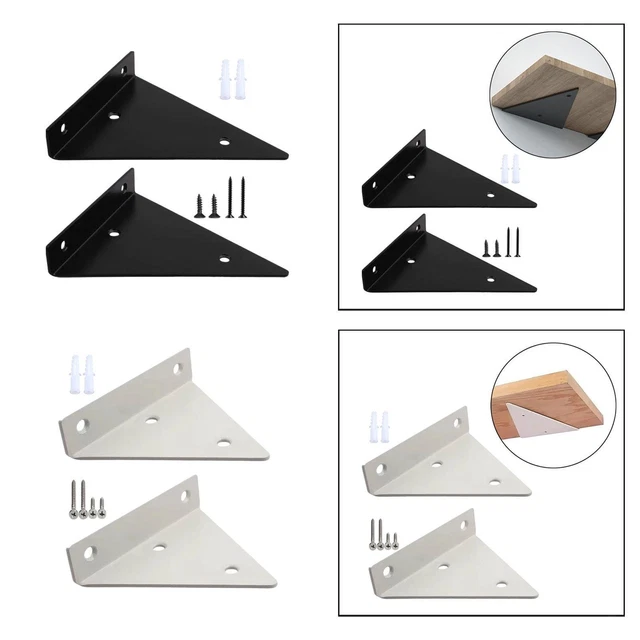 Shelf Bracket Wall Mounted Bracket Rack Wall Mount Heavy Duty Ornament Corner