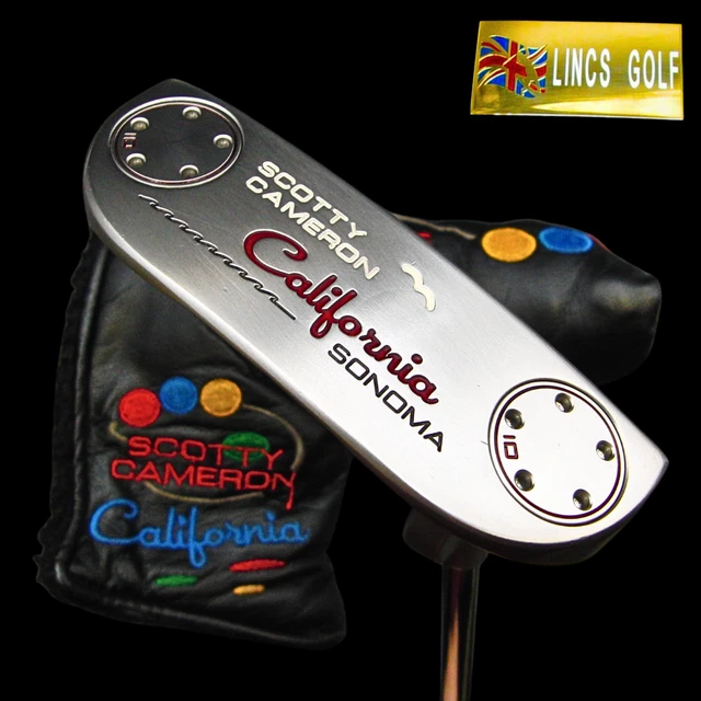 Refurbished Scotty Cameron California Sonoma Putter 88cm Steel Odyssey Grip