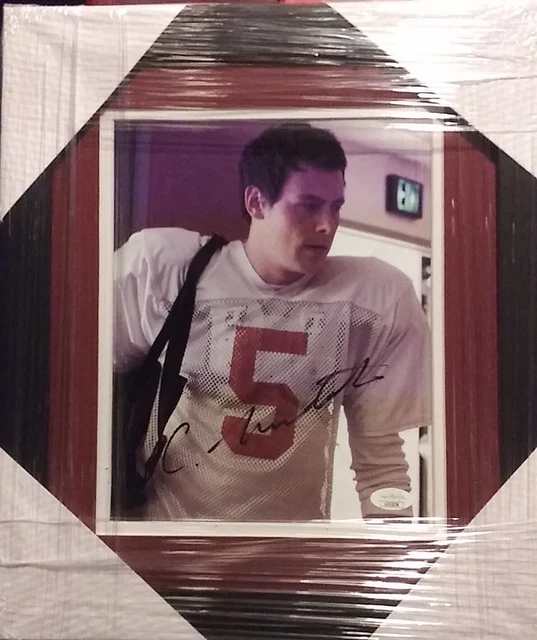 Cory Monteith signed. COA jsa Cory Monteith signed. COA jsa