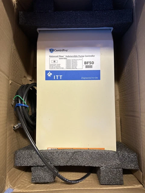 Goulds Balanced Flow Constant Pressure Pump Controller (BF50, Aquavar VFD)