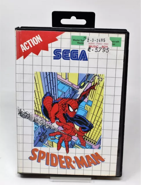 Spiderman Sega Mega Drive Master Système Md INV-9645