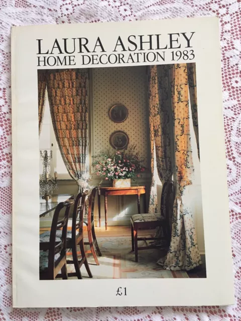 Laura Ashley Vintage 1983 Haus/Einrichtung/Wohnkultur Katalog - selten