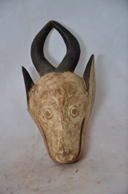 African Tribal Art,amazing Luba Ram mask from Katanga region DRC