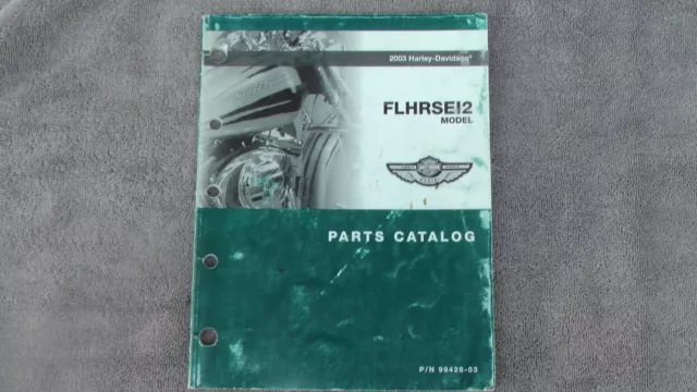 Harley 100th Anniversary FLHRSEI2 Part Catalog