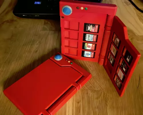 Nintendo Switch Game Case Pokemon Pokedex Cartridge Holder