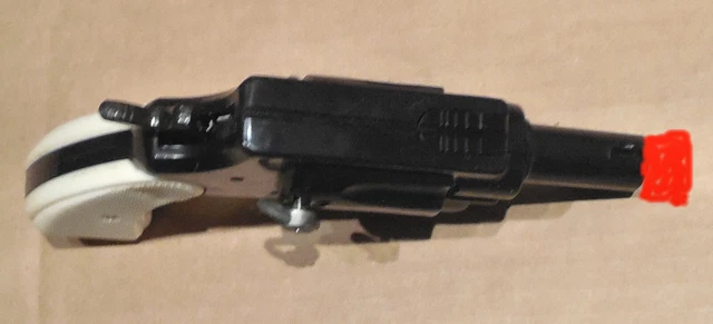 VINTAGE MARX SPARKLING AUTOMATIC PISTOL WINDUP BOX WORKS STURDY PLASTIC ...