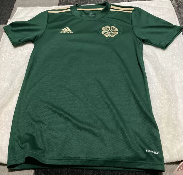 Celtic FC adidas Football Soccer JOTA Champions League Jersey Kit Size L  EUC