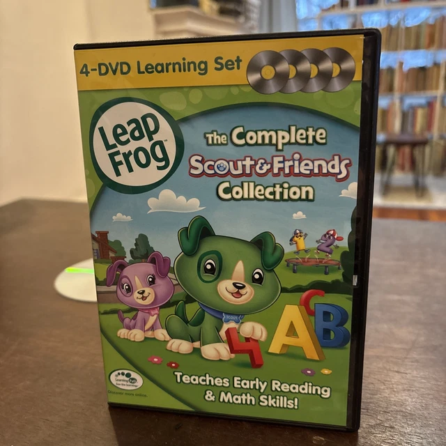 LEAPFROG THE COMPLETE Scout & Friends Collection 4-DVD Learning