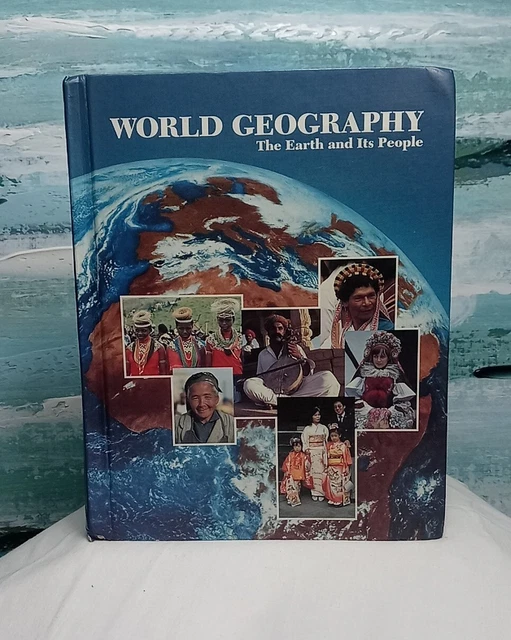 WORLD GEOGRAPHY THE Earth And Its People by Dr. Phillip Bacon HBJ $15. ...
