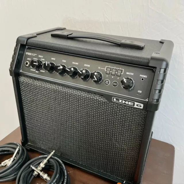 Line 6 Spider V 20 MKII Modeling Electric Guitar Amplifier