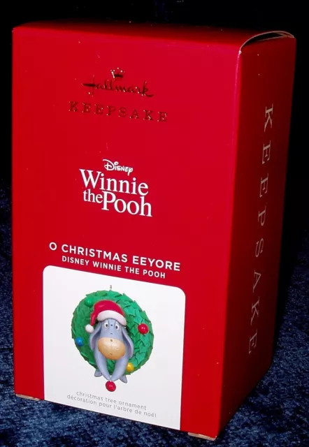 NEW 2021 Hallmark DISNEY Winnie the Pooh O Christmas Eeyore Keepsake Ornament