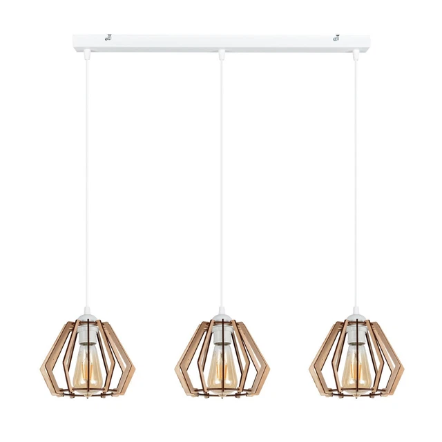 Lampe Suspendue Noire 3 Flammes G9 Petera - Moderne, Pour Salle à Manger/salon, 1000 Mm