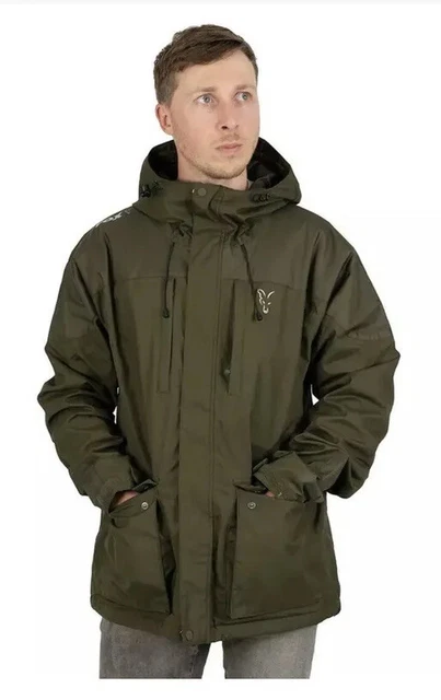 Fox Collection HD gefütterte Jacke/Karpfenangelkleidung.  Größe Medium