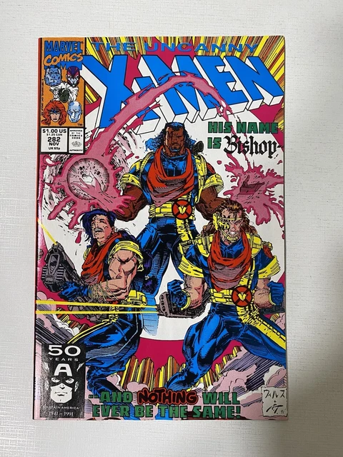 The Uncanny X-Men 282 in VF- — Bishop, 1991
