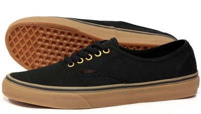 VANS AUTHENTIC HOMMES Femmes Noir Brun 