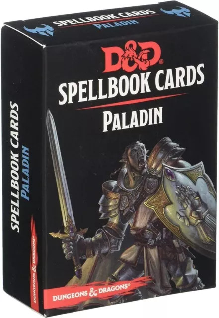 Dungeons Dragons Accessorio carte libro degli incantesimi Paladin DD