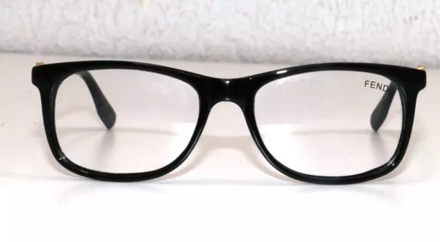 FENDI FF 0363/F Eyeglasses 45/15 - Black/Gold $129.99 - PicClick