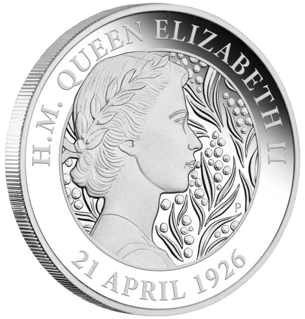 2021 Her Majesty Queen Elizabeth II 95th Birthday 1oz Silver Proof $1 Coin