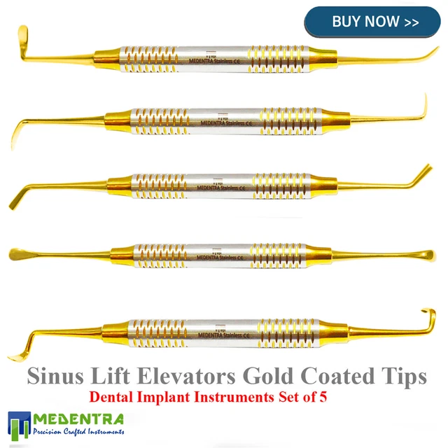 INSTRUMENTS ELEVATORS SINUS Lift Dental Gum Gingival Oral Surgery Graft
