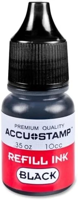 Accu Stamp Shutter Pre-Ink Refill - Black Ink