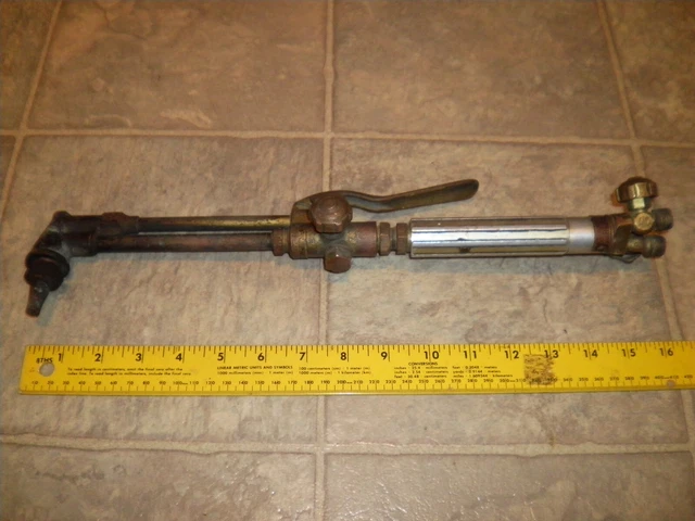 Vintage 16" Dockson Model 6 Cutting Torch  Made Detroit USA