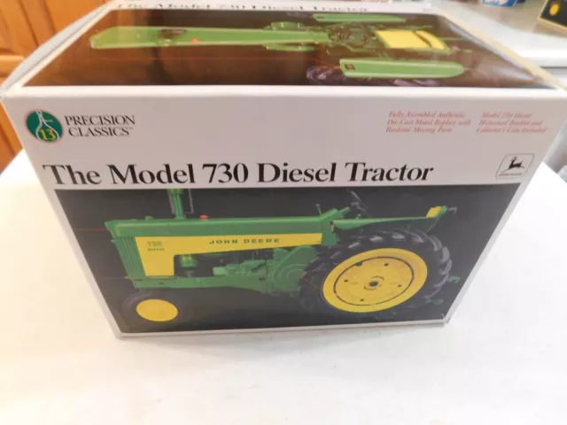 2010 Ertl Precision #13 Classic John Deere 730 Diesel Tractor Coin Papers #5766