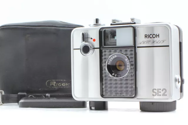 《 NEAR MINT in CASE 》 Ricoh Auto Half SE2 Half Frame film 35mm Camera from Japan