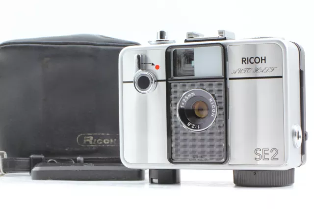 [ près De Mint En Étui ] Ricoh Auto Half SE2 Demi Cadre Film 35mm Caméra Japon