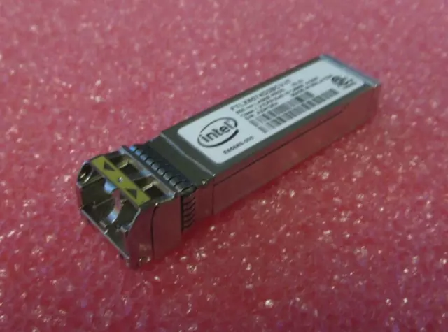 Dell Intel 10Gb 850nm 300m 10GBASE-SR SFP LC MMF Transceiver Module XYD50 0XYD50