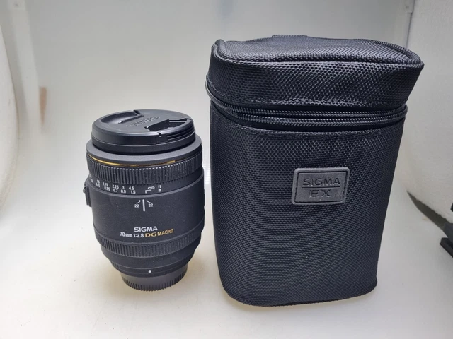 Sigma EX 70mm 1:2,8 DG Macro Objektiv Nikon Anschluss