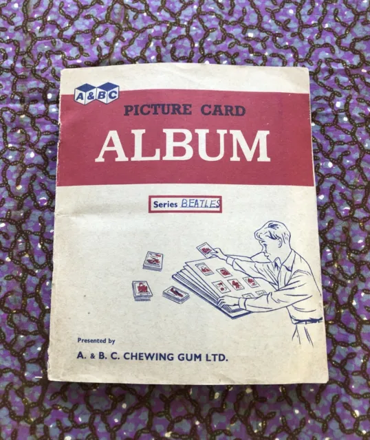 The Beatles all 60 A&BC UK 1963 1st series gum trade cards in orig. album NEMS A