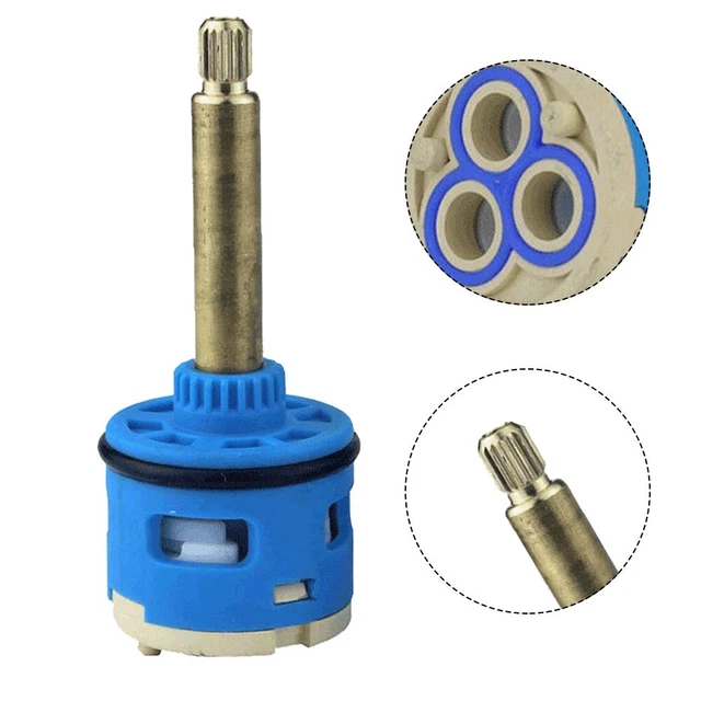 Cartuccia deviatore a 3 vie ABS + ottone lunga durata per rubinetto doccia Valore VS 1205