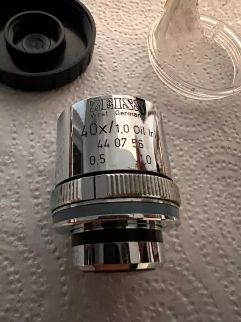 Zeiss Objektiv Plan-Apochromat 40x/1,0 oil Iris 440756 Mikroskop