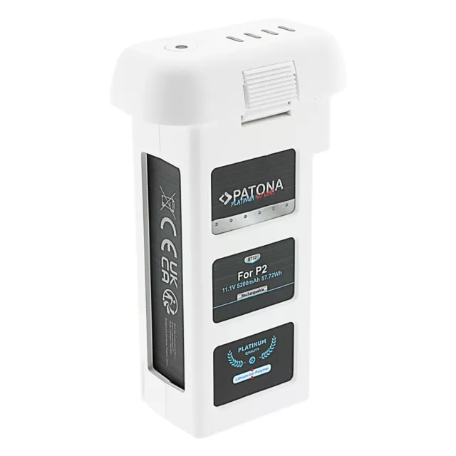 Patona Platinum Akku für DJI Phantom 2 Phantom2 Vision 733496 PH2 PH-2 5200mAh