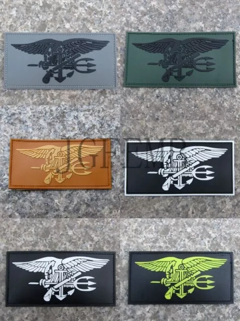 DEVGRU SealTeam Trident Eagle Military Tactical Morale 3D PVC Patch Badge